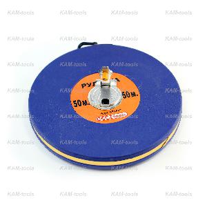 Рулетка 50 м. фибергл. лента Рулетка 50 м. фибергл. лента