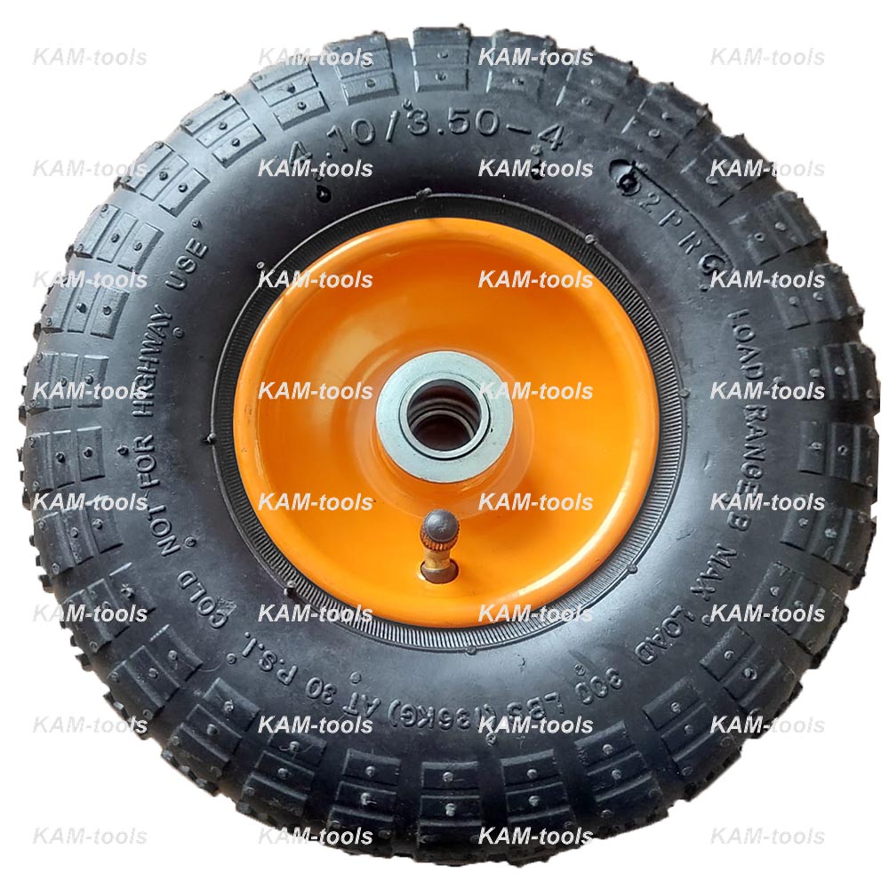 Колесо пневмо 4,10/3,50-4 , ось 16 мм